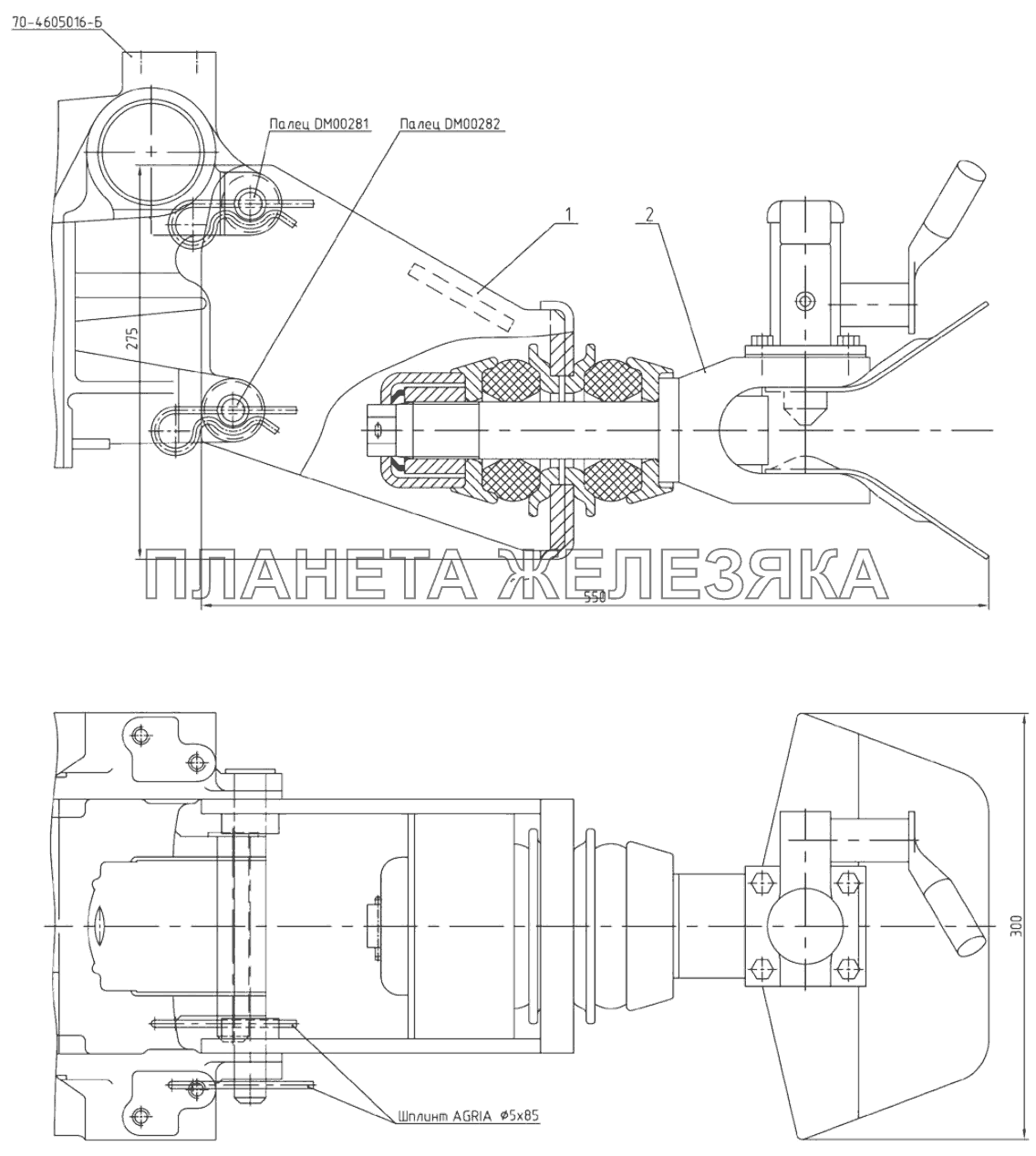 Устройство буксирное Беларус-892