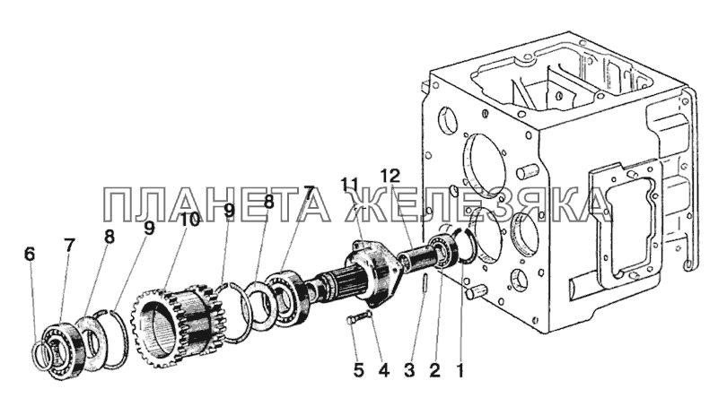 Редуктор МТЗ-90/92