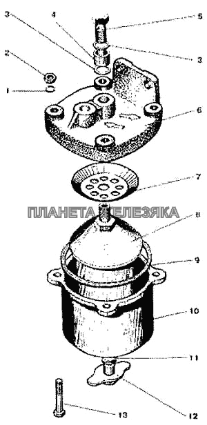 Фильтр топливный грубой очистки МТЗ-900