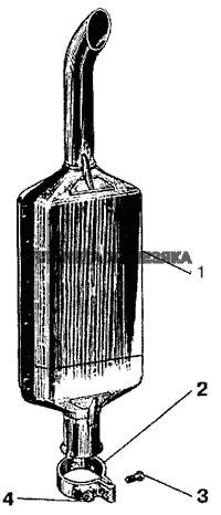 Глушитель МТЗ-900