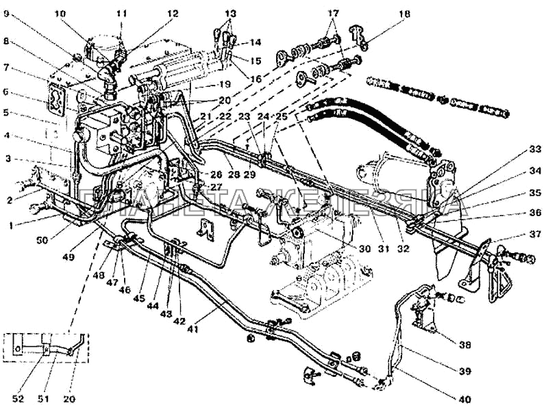 Гидроагрегаты и арматура (с распределителем RS-213) МТЗ-900