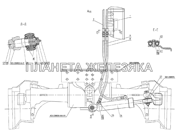 Управление рулевое 920ДЦ-3400010 МТЗ-920.4/952.4