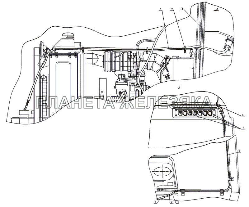 Установка кондиционера МТЗ-920.4/952.4