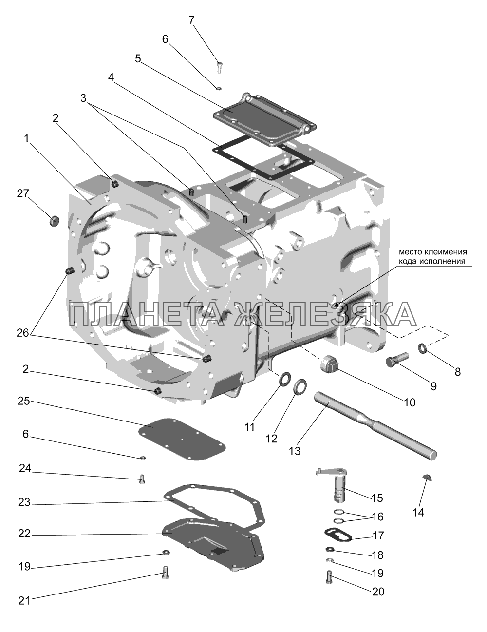 Корпус сцепления Беларус-922.3 / 922.4