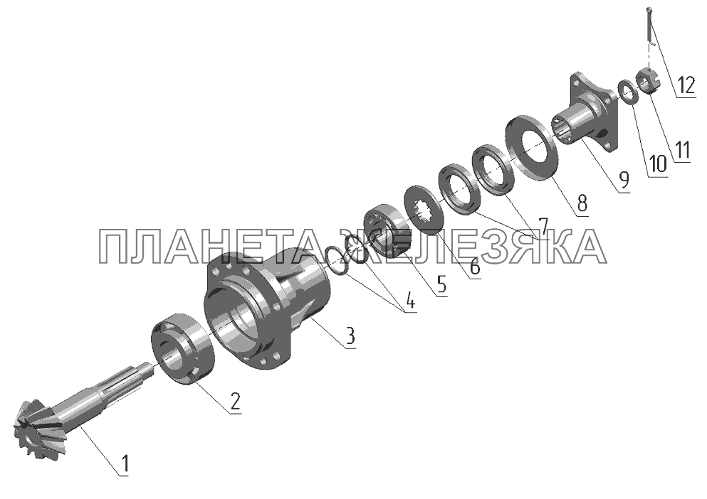 Шестерня Беларус-922.3 / 922.4