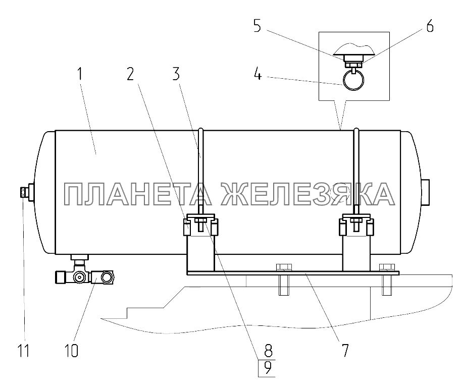 Баллон Беларус-922.3 / 922.4