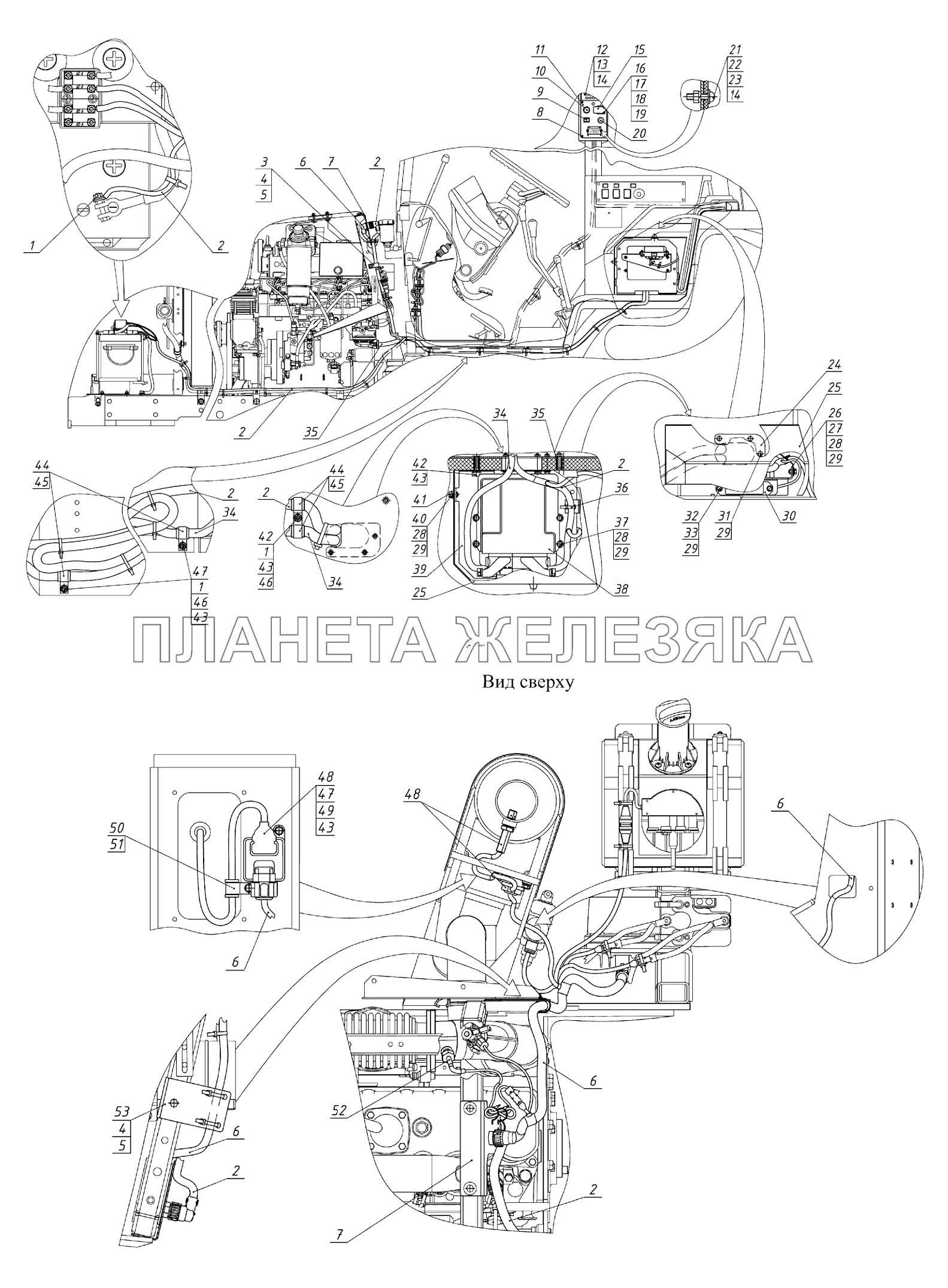 Управление двигателем (922.5-8700910-Е) Беларус-922.5