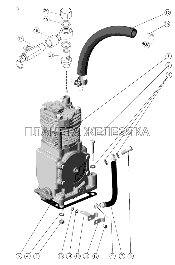 Компрессор Беларус-922.5