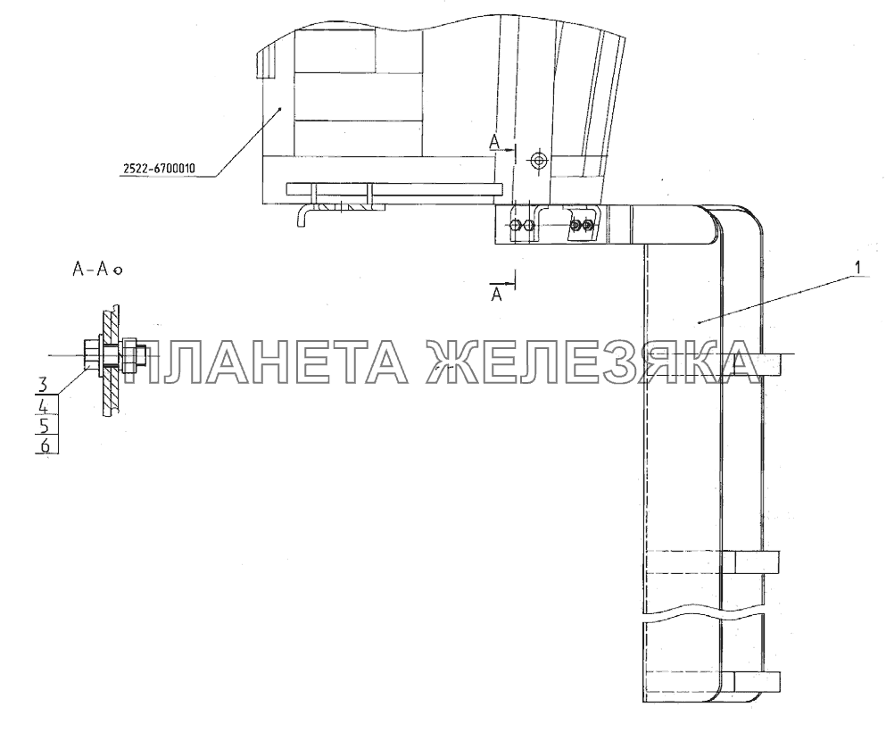 Подножка Беларус-923.4