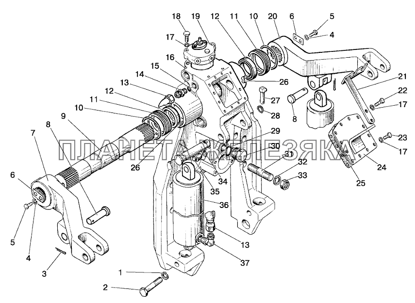 Гидроподъемник Беларус-923.5