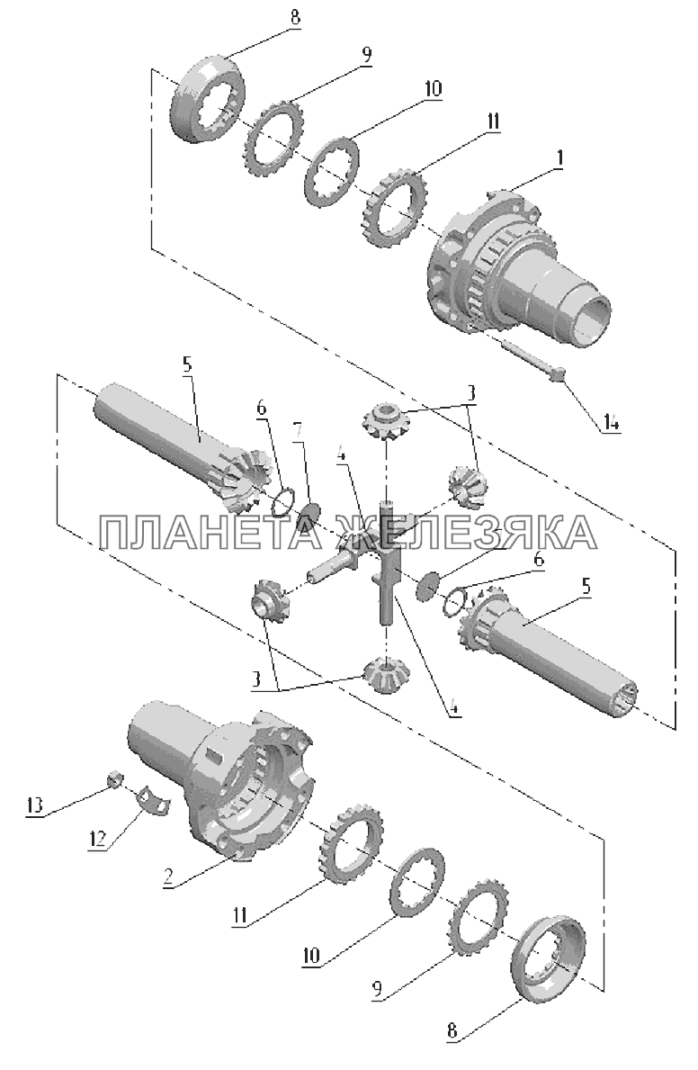 Дифференциал Беларус-92П