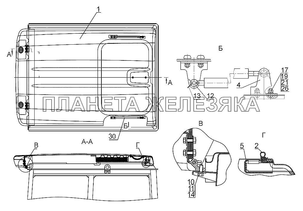 Крыша Беларус-92П