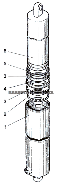 Цилиндр гидроподъемника МТЗ-900/920/950/952