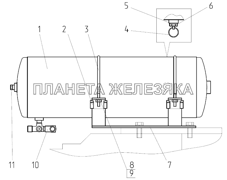 Баллон Беларус-952.5