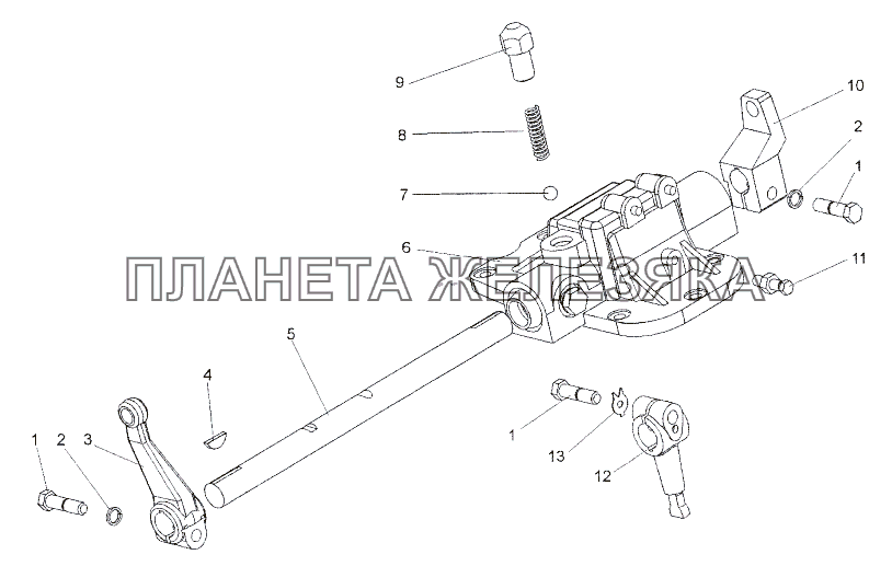 Опора 652511-1702200 МЗКТ-652511