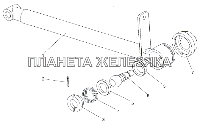 Тяга 652511-1703438 МЗКТ-652511