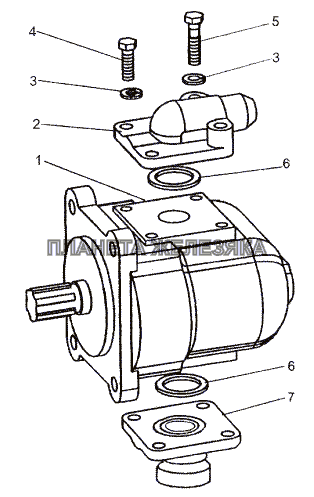 Hacoс 65271-3407010 МЗКТ-652511