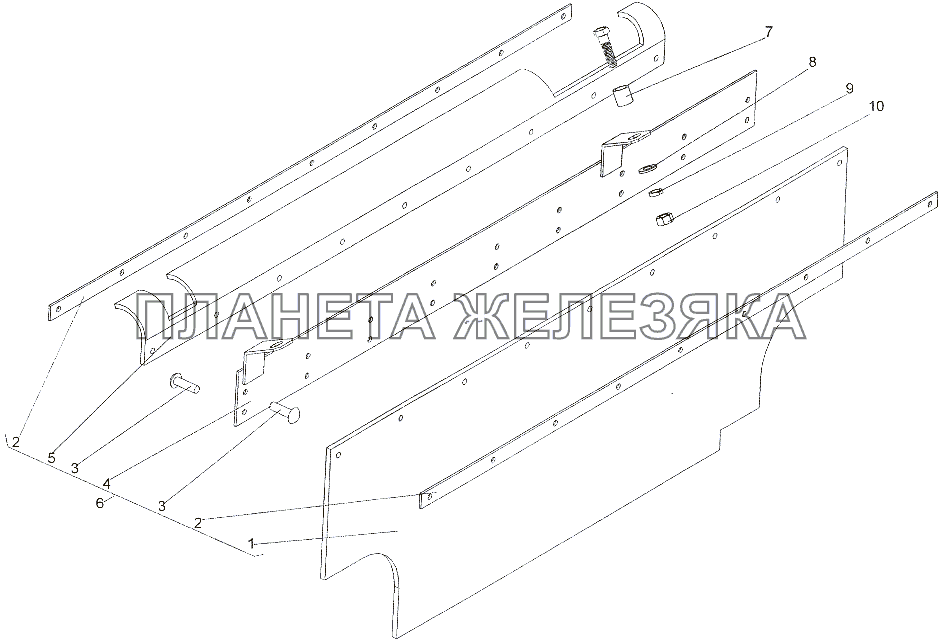 Установка уплотнителей МЗКТ-6527