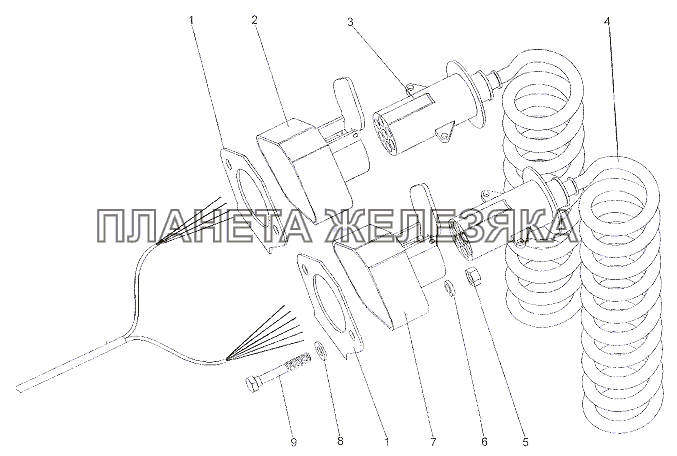 Установка розеток МЗКТ-6527