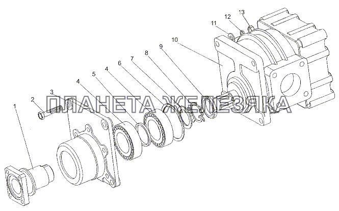 Hacoc 75165-8604010 МЗКТ-7401