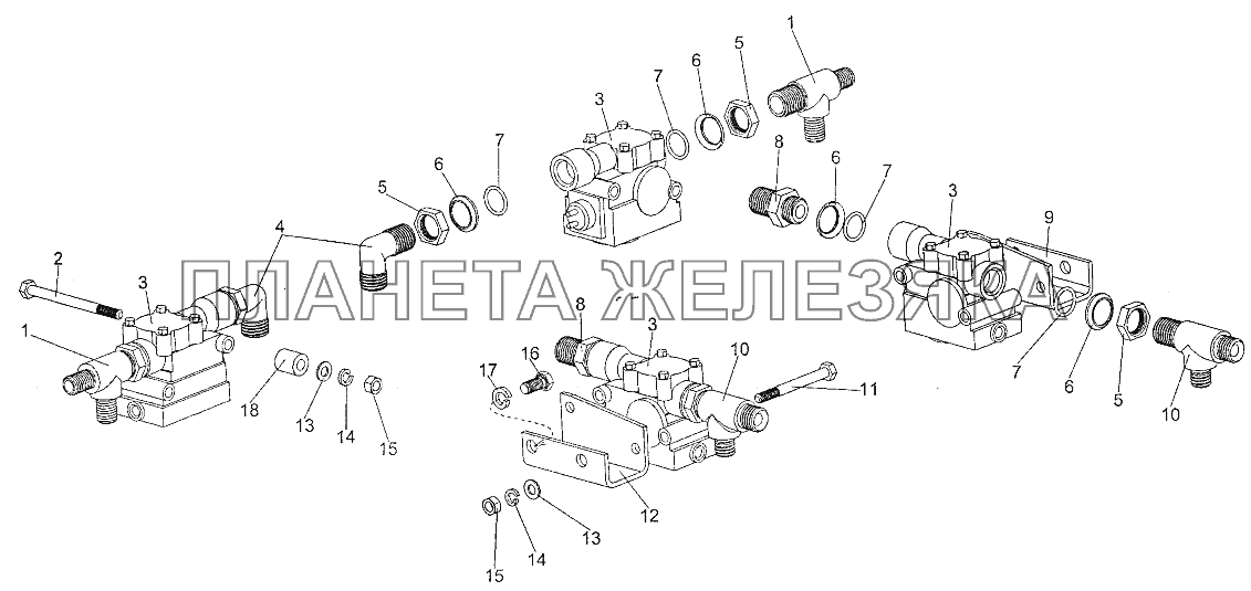 Установка модуляторов МЗКТ-700600-011