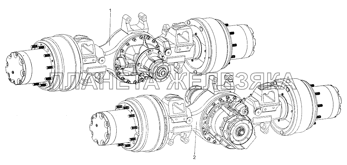 Мосты МЗКТ-700600-011