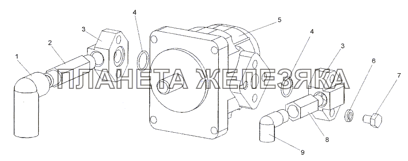 Hacoс 6923-1808010-10 МЗКТ-74171