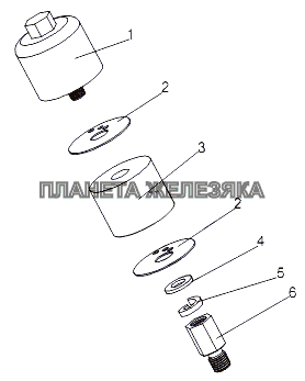 Сапун 79092-1015560 МЗКТ-79097