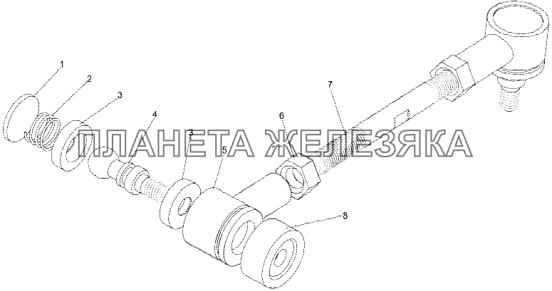 Тяга 6923-1703490 МЗКТ-79091