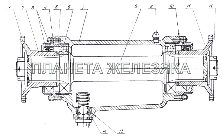 Опора промежуточная МЗКТ-79092 (нов.)