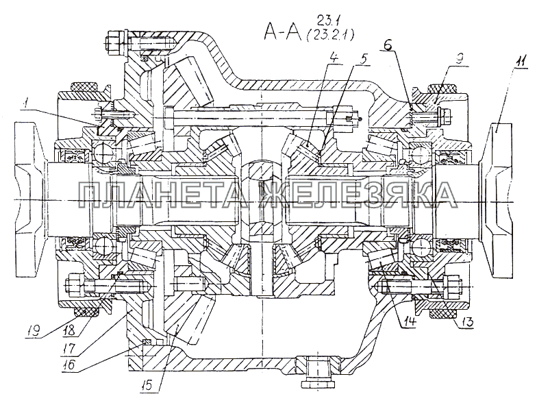 Мосты передние и задние МЗКТ-79092 (нов.)