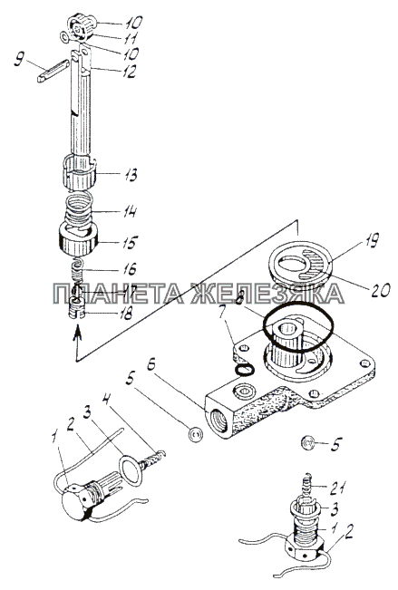 Насос МЗКТ-79092 (нов.)