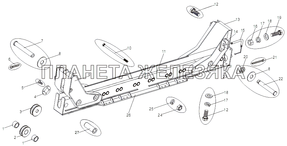 Коник 79096-2710010 МЗКТ-79092 (нов.)