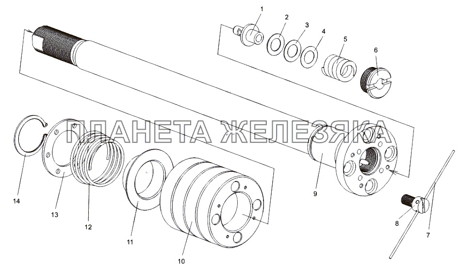 Поршень 543-2905350-20 МЗКТ-79091