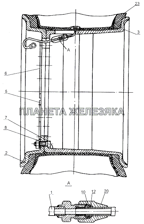 Колеса МЗКТ-79092 (нов.)