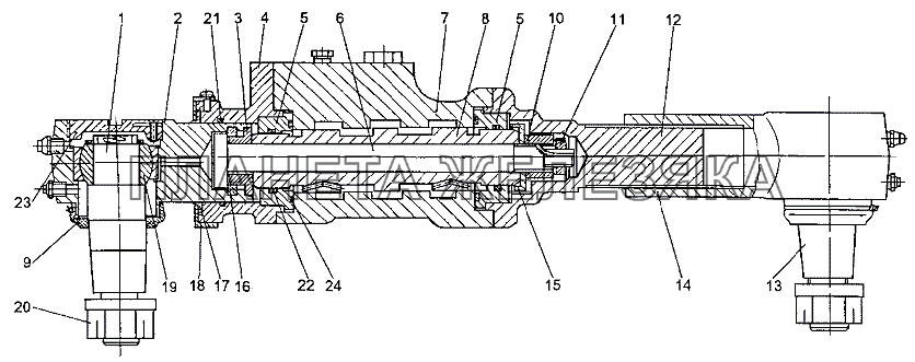 Распределитель МЗКТ-79092 (нов.)