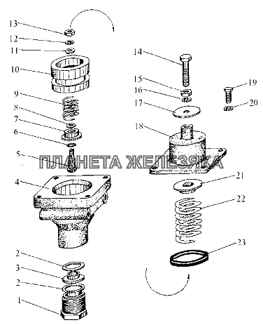 Клапан-ограничитель МЗКТ-79091