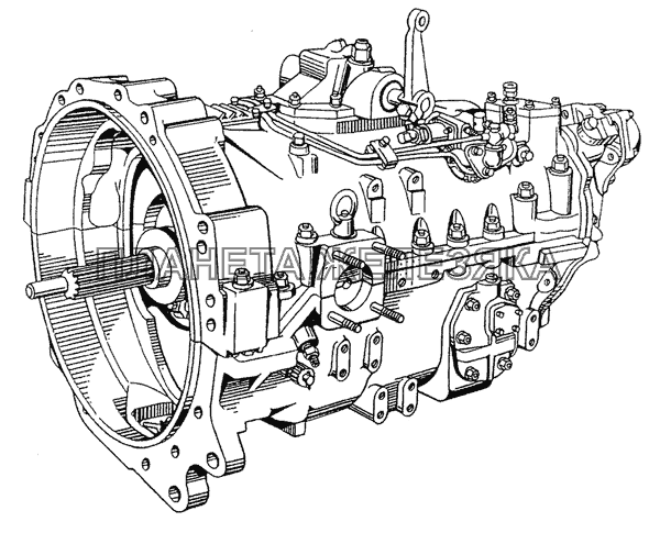 Коробка передач МЗКТ-79092