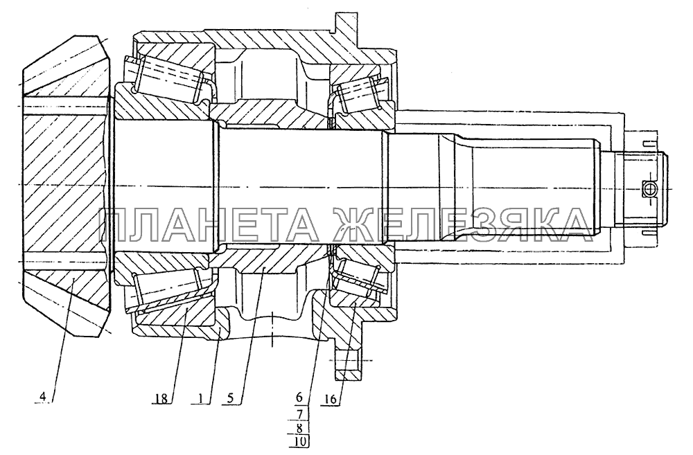 Шестерня коническая МЗКТ-79092