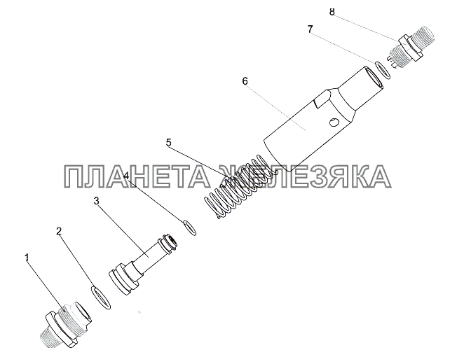 Дозатор смазки МЗКТ-7930-200