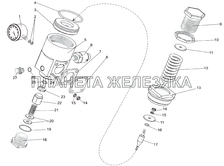 Редуктор воздушный МЗКТ-7930-200