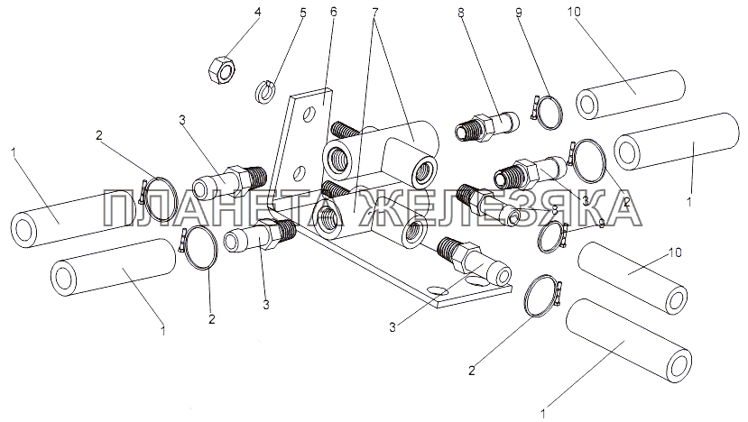 Распределитель МЗКТ-7930-200