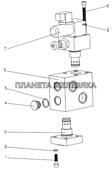 Клапанная коробка МЗКТ-7930-200