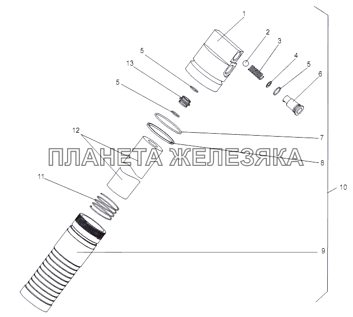 Фильтр 7930-1910050-10 МЗКТ-7930-200