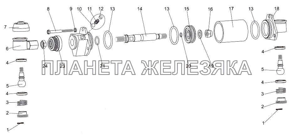 Цилиндр МЗКТ-7930-200