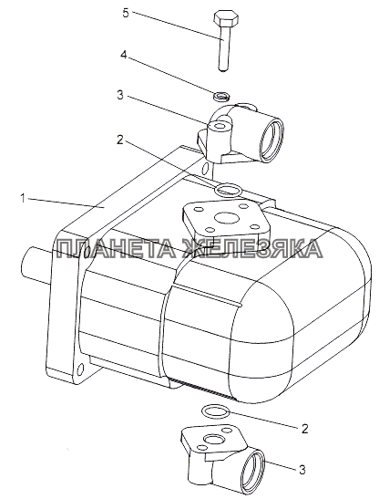 Насос 7930-1808010 МЗКТ-7930-200