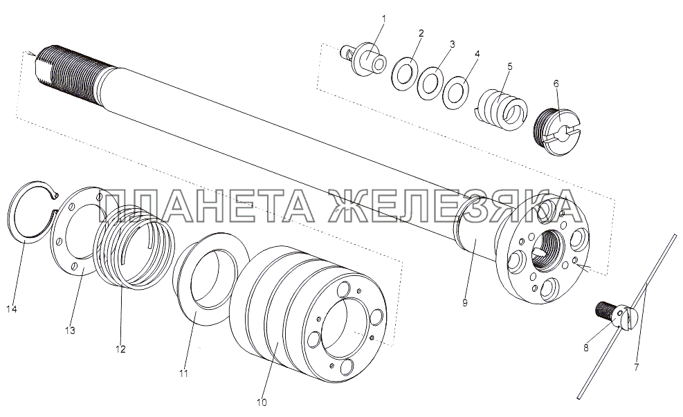 Поршень 543-2905350-20 МЗКТ-7930-200