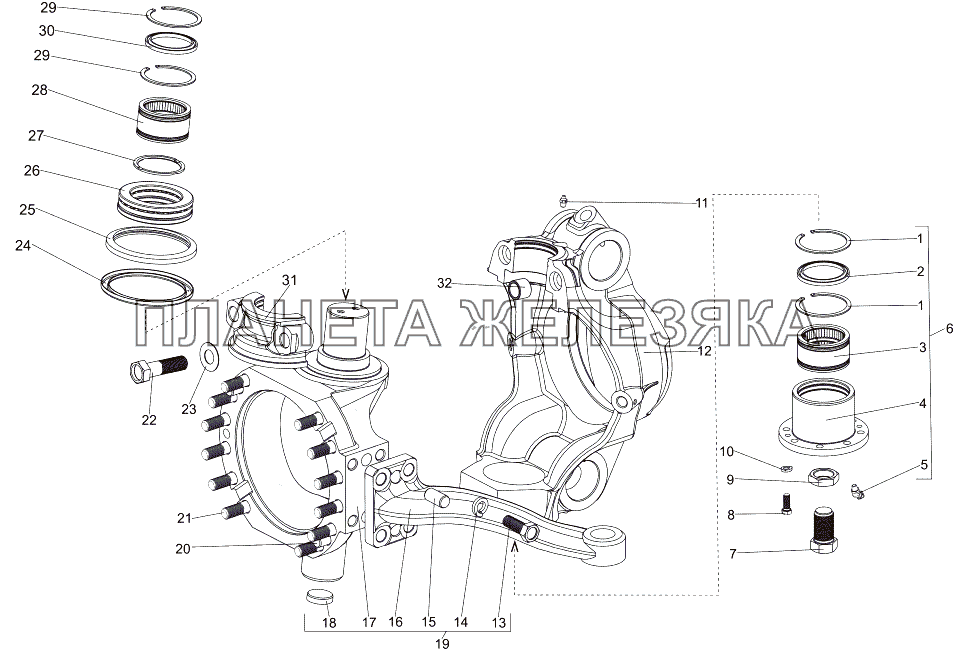 Поворотное устройство МЗКТ-7930-200