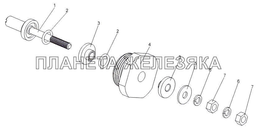 Контакт электрический 6923-3420050 МЗКТ-7930-200