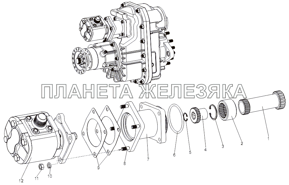 Установка насоса МЗКТ-7930-200